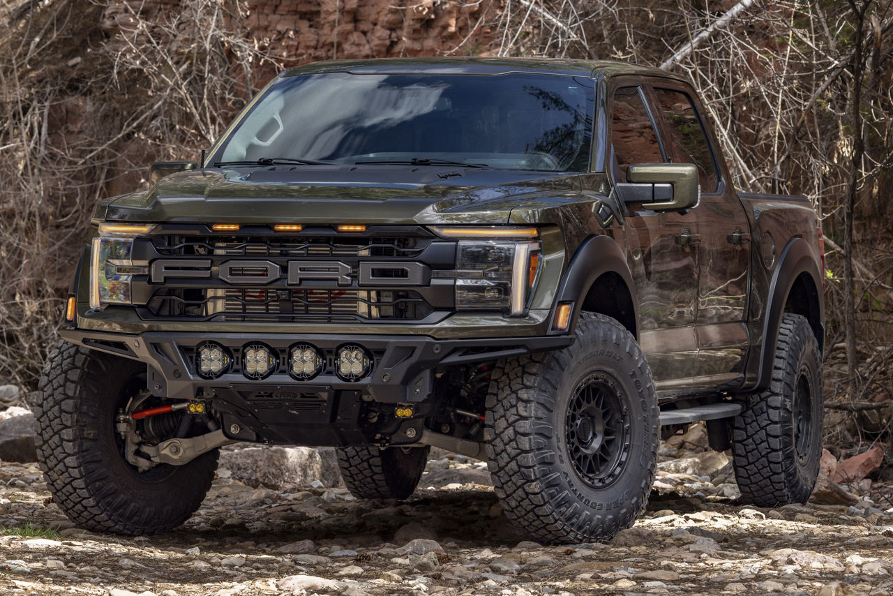 2025 Ford F150 Raptor - KMC ATTACK - Black | KMC Wheels